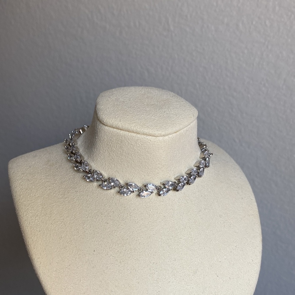 CZ Bracelet Marquise Cut 7” with 1” Extension